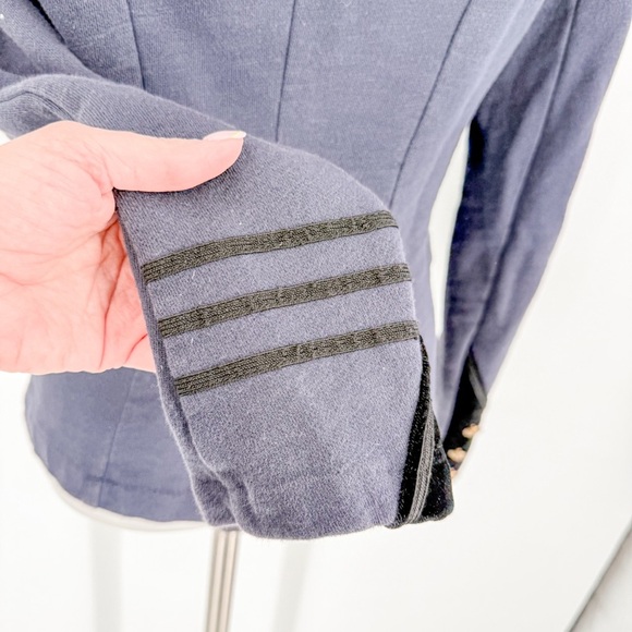 Ralph Lauren Blue and Black Military Blazer - Picture 5 of 8